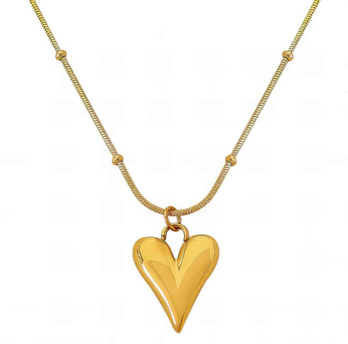 Heart neckpiece-18k