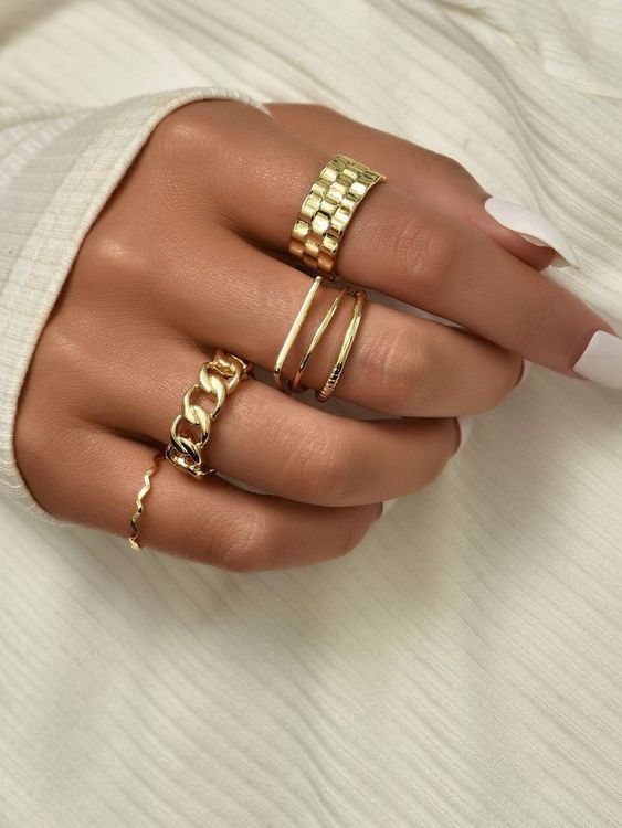 Rolex Twisted Band Style Ring